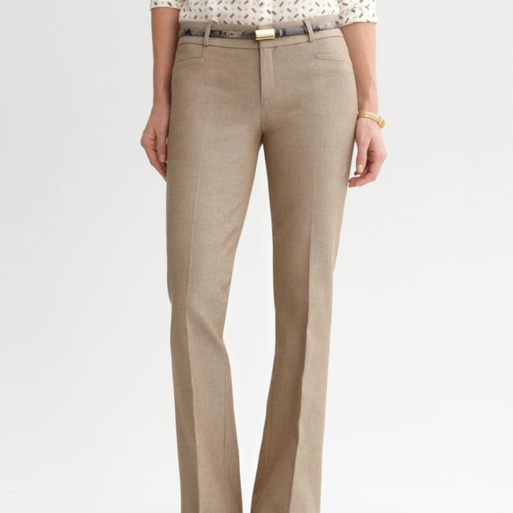 Banana Republic Tan Trousers